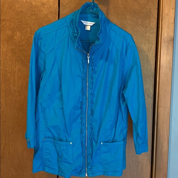 Christopher & Banks Jackets & Blazers - EUC Christopher Banks zip jacket